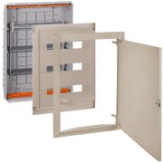 Щит СП 54мод. Тусо 686х518х125мм с метал. дверцей беж. Ruvinil 68154МБЖ